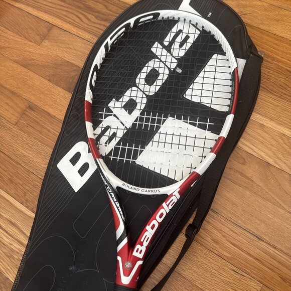 Babolat Aero Pro Drive Jr French Open Roland Garros 4 0/8 Grip Tennis Racket - Picture 3 of 13